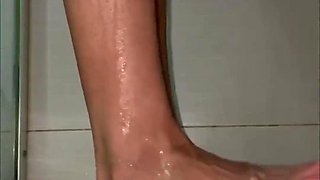 Shower Feet Tease Home Video