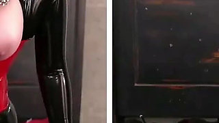 Sexy Latex Lesbian Pussy Masturbation Porn Video Arya Grander