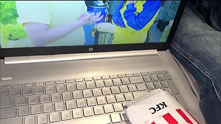 Kfc Bucket with a Surprise Inside. Stepsister Liked It.