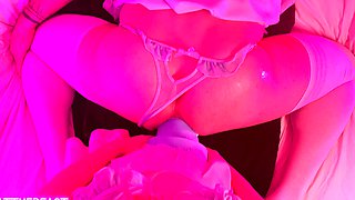 Busty girlfriend amateur anal porn POV