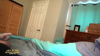 Kymber Leigh Blowjob & Riding Big Cock - MILF Step Mom Gagging on BWC POV