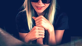 Adorable light-haired Nikandvik gives deep blowjobs and gets filled with cum