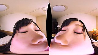 Japanese Housewife Craves VR Passion In Lingerie Bliss