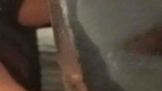 Pantyhose Fetish. MILF Sucks Cock in Nylon and Makes Him Cum POV