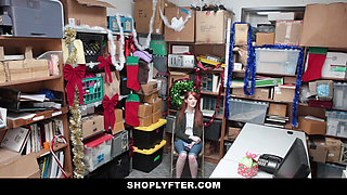 Skinny ginger teen fucked hard