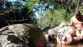 Naughty Girl Called Me to Go to the Waterfall