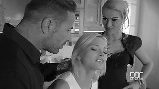 Smoking & Spanking - Young Babe Gets Humiliated By Couple