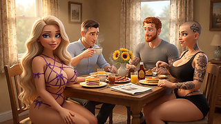 S2E6 No One is Innocent - Cheating Hotwife Decides to Visit the Private Club Alone While Her Family Fakes Happiness