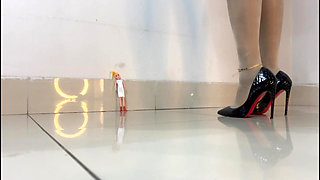 Office Tiny Brat Crushed by Giantess Boss - Two