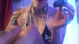 Coughing Fetish Cough Whilst Vaping Naked