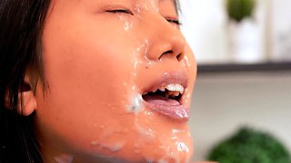 Real Life Futanari - May Thai Sucks and rides a huge fat
