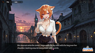 My Own Neko Girl Harem Gameplay Part 1 - Anal Fuck with Naga