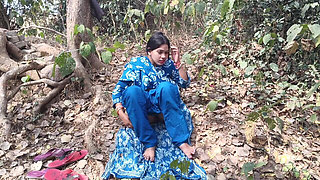 Indian Village Sex Video, Indian Girl Big Boob Press by Her Step Brother in Outdoor Village