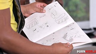 Hot Office Girl Monika Fox DP'd with BBC's GP2106