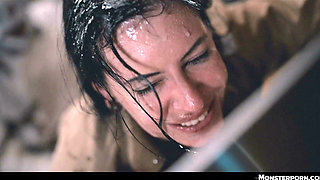 Brunette Big Tits Anal Creampie - Anna De Ville