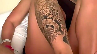 Hot Wife Cameryn Morie in Footjob Debut