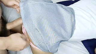 A Schoolgirl at Just 18 Years Old Changes Her Body for Grades with Her Teacher After Class.