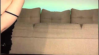 Big Anal Plug in Tight Ass, Fingering Pussy