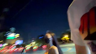Mall pickup of tiny Thai teen beauty