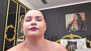 Bbw undressing and showing you her amazing curves by GeorgiaLerox: Big Tits, Big Ass  Brunette Porn