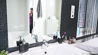 Hot Babe Cheating With The Business Partner