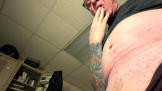 Cumshot with flying cum