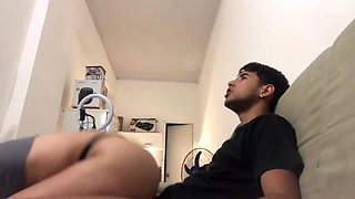 My roommate desperately needed a good fuck so I helped her out