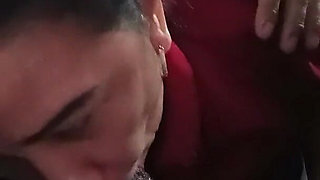 Quiet Girls Are Always the Wildest. Big Tits Wife Doing Sensual Blowjob