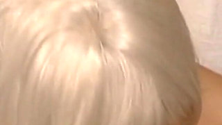 Man with Big Cock Fucks and Cums on Hairy Pussy Two Young Sluts