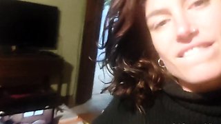 Brunette hardcored POV