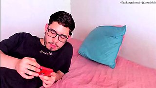 Shemale Tranny Sucks Dildo Blowjob