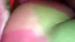 Mature Brunette Dripping in Sloppy Group Stretch Fest