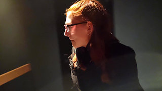 Kinky Teen Has Sloppy Sex In Restaurant Basement!