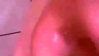 Blonde Wife Cheating in Bathroom with Her Arab Lover (translated)