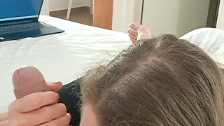 I Suck Him From Soft to 9 Inches, His Cock Is so Big!