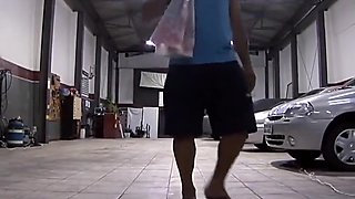 Fernanda Hot In Young Latina Girl Fucked In The Car Wash And Cumshot On Tits By Big Black Cock