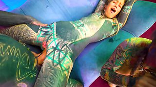 Hardcore Foursome Anal - Double Penetration, ATM and Facial