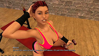 Where the heart is: guy and a naughty sexy girl in the gym ep.14