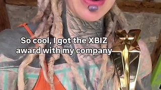 I win an XBIZ award for my adult company
