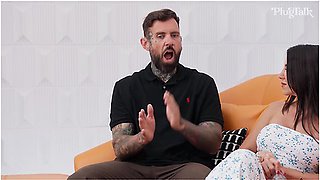 Brandy Ate Sushi Off The Biggest Cock Shes Ever Seen! With Lena The Plug And Brandy Salazar