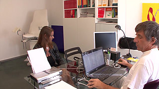 Young Woman Gets Fucked on the Chair by Her Doctor