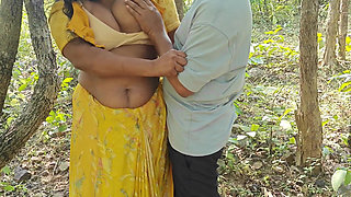 Sister in Law Put Banana Into Her Ass in the Forest, Telugu Anty Fucking