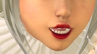 Hot sex! Horny beautiful fairy and gnome in the village