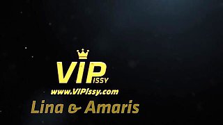 Shaved action with extravagant Arian Joy from VIPissy