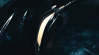 First He Fucks Me with a Dildo, Then He Penetrates Me with His Cock and Cums Profusely on My Suit