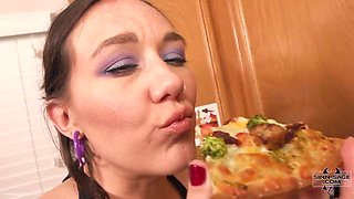 Sinn Sages Office Hentai Giantess Rough Pizza Feast