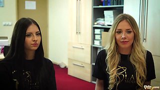 Big Cock Lesbian Threesome