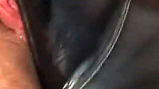 Redhead MILF in Fishnets Takes Deep Anal