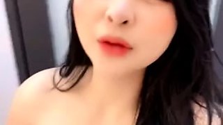Brunette amateur teen masturbate to her boyfriend