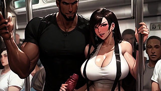 Tifa Always Meets the Most Interesting People on the Midgar Train